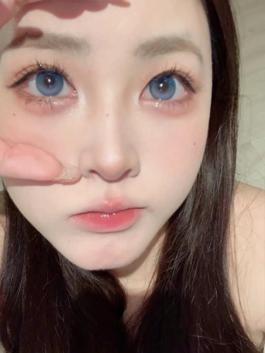 Leenscolor年抛系列蓝色烟火美瞳 | 直径14.5着色直径13.5 | 韩国产 商品图6