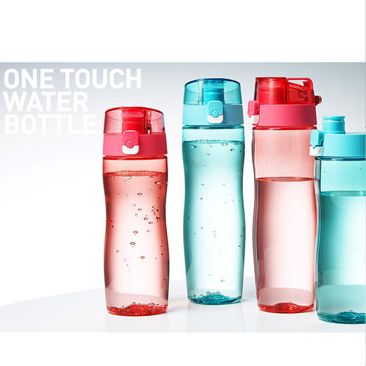 韩国进口 komax可买思便携一按即开水杯旅行随身杯湖蓝色 商品图1