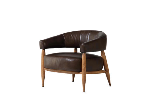 Gin 休闲椅 | 皮布面料可选，详询客服 商品图0