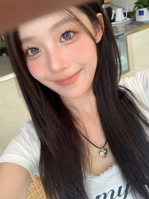 年抛 奶味珍珠blinker 大直径14.5着色13.7  (同品牌两副更划算，选款色板在详情页，记得下滑哦) 高光美瞳 商品图10