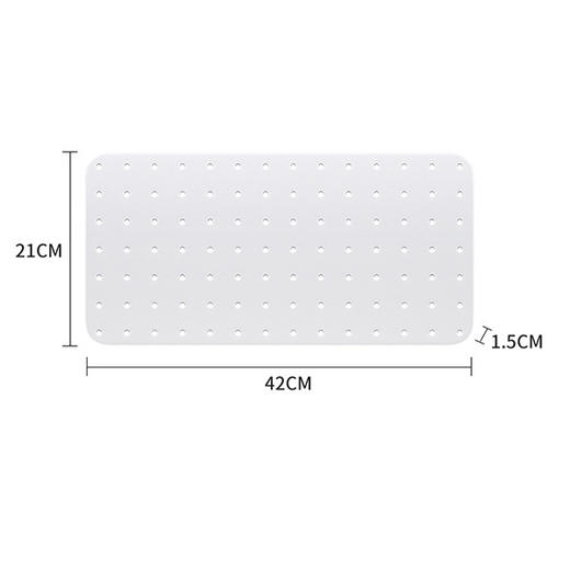 严选免打孔厨房卫生间可挂墙式收纳架带挂钩墙上置物架家用洞洞板 商品图4