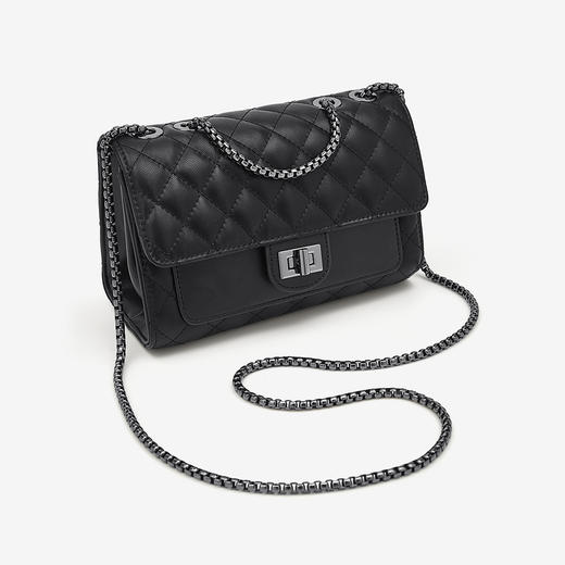 Safiya/索菲娅2023新款手机小方包单肩包女士斜挎包女包SF9136048Y 商品图2