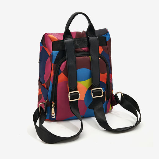 Safiya/索菲娅新款时尚轻便旅行大容量书包迷彩时尚大背包女包SF9158043Y 商品图9