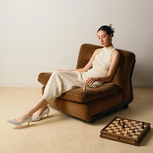 7or9黑标系列-空气棉高跟鞋鸢尾星云 商品图11