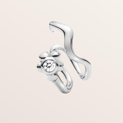 订购10周到｜MARIA BLACK-Meadow-纯银锆石 耳廓夹（单只）［丹麦设计师］ 商品图1