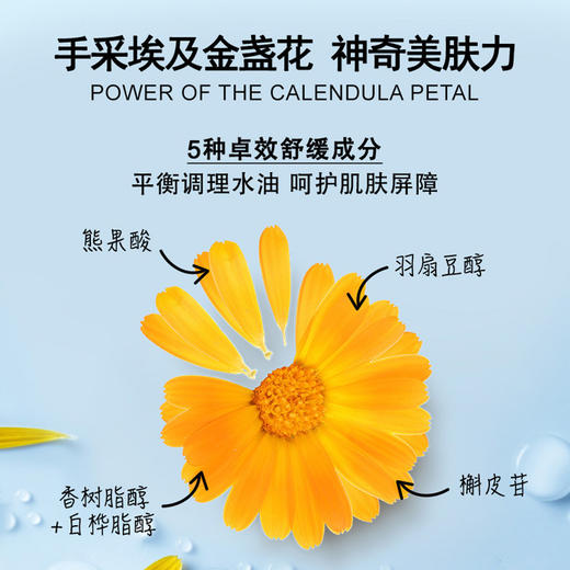 科颜氏金盏花爆水霜100ml 面霜 补水 混合皮平衡水油 商品图3