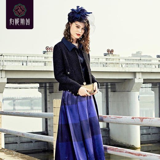 1F6542蓝色衬衫《阿尼埃尔赛纳河大桥》 商品图3