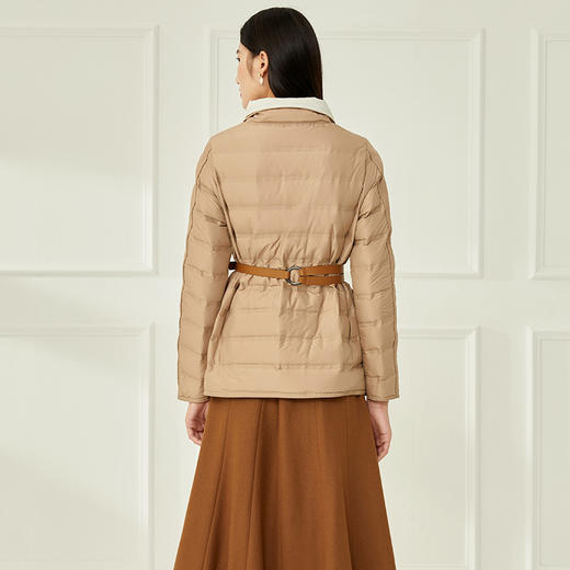 爱特爱冬季新款时尚白鸭绒短款羽绒服6811502 商品图9