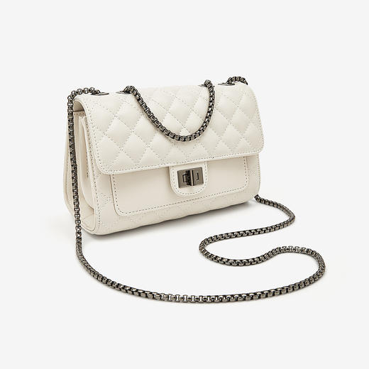 Safiya/索菲娅2023新款手机小方包单肩包女士斜挎包女包SF9136048Y 商品图3