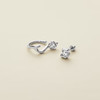 订购10周到｜MARIA BLACK-Flora-纯银锆石 耳廓夹（单只）［丹麦设计师］ 商品缩略图1