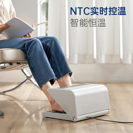 【暖脚按摩二合一】 摩飞暖脚器MR2025  创新翻盖设计 即开即热  UVsha菌 烘袜/暖脚/脚底按摩 一机多用 两档调温 商品图3