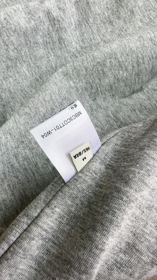 【断码 清仓 凑单】 MO&CO 空气棉外套 女士 空气棉 中灰色 卫衣外套 商品图14