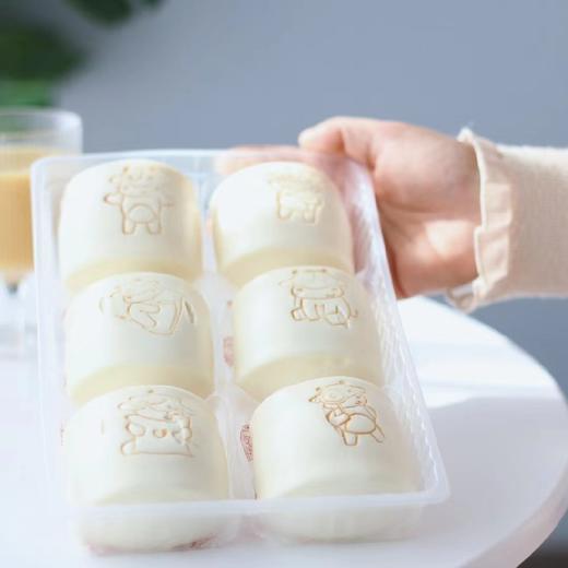 牛小白双蛋白馒头  300g（6只）*4袋 商品图6