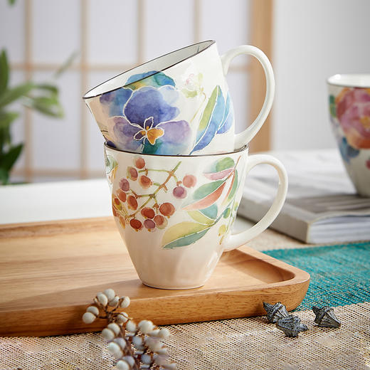 【&蓝】花物语系列 马克杯（生日月） 商品图3