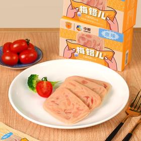 【特惠】中粮梅林梅错儿盒装午餐肉火腿鸡肉150g（30g*5）