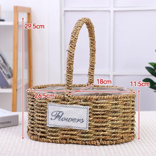 【琳琅】麻绳花篮全系列 商品图3