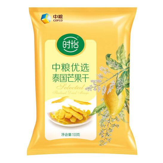 中粮时怡 优选泰国芒果干98g