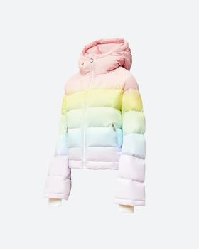 Perfect Moment - polar flare jacket print - pastel rainbow - 女装 - 滑雪夹克 - 彩虹