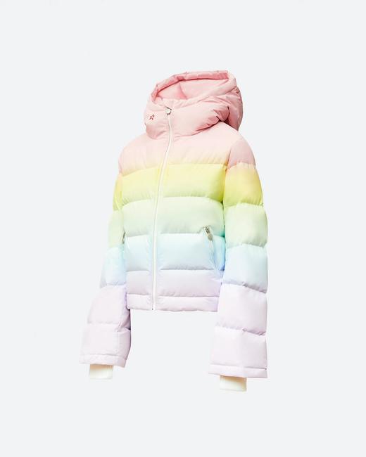 Perfect Moment - polar flare jacket print - pastel rainbow - 女装 - 滑雪夹克 - 彩虹 商品图0