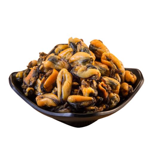 【老德头】淡菜干 海虹干肥贻 青口贻贝 煲汤壳菜 海鲜干货 215g/罐 商品图4