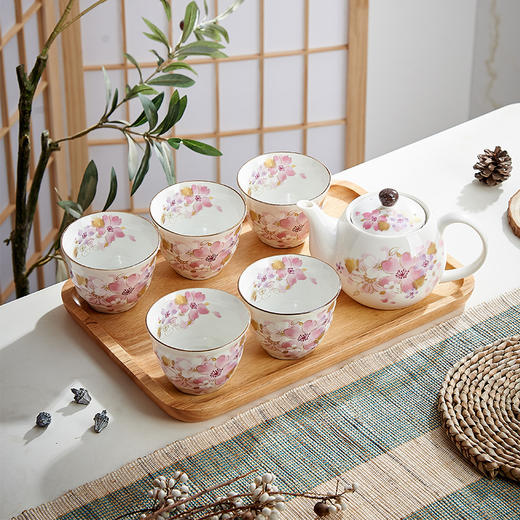 【&蓝】和蓝杯壶组（樱花系列） 商品图0