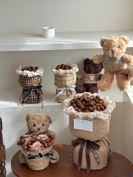 *【琳琅】秋日物语栗子布/小香风布（0.5*1.5m） 商品图1