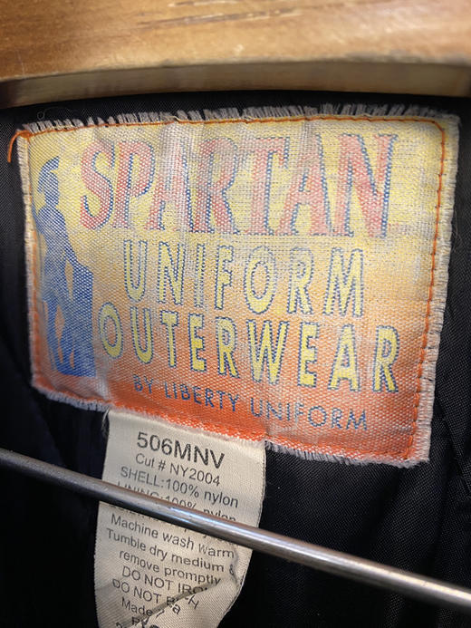 90年代 Vintage SPARTAN 棉服 夹棉外套_CTJK(XL) 商品图2