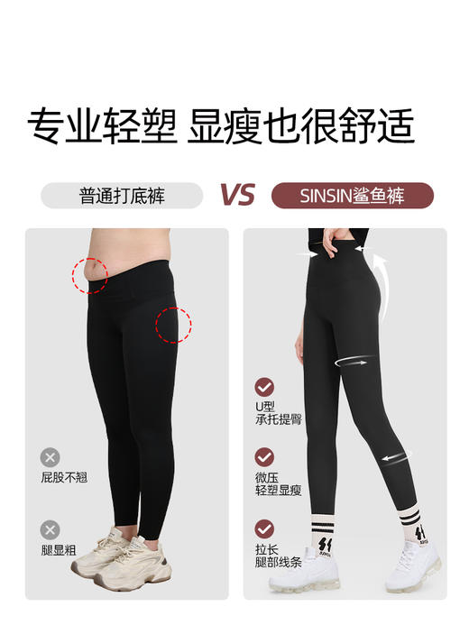 【孙怡同款】SINSIN鲨鱼裤4.0Pro（春秋+轻暖+中暖+高暖） 商品图3