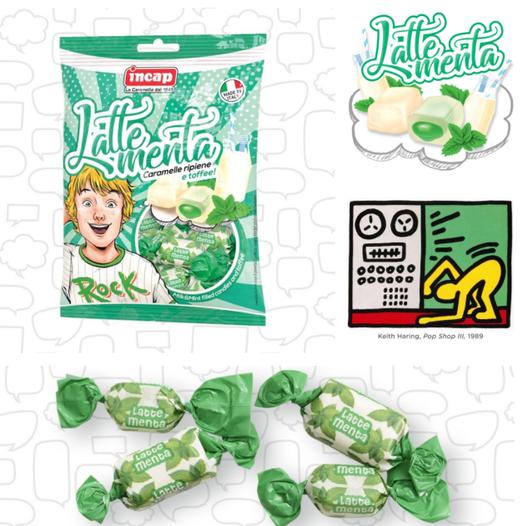 125g因卡普波普系列牛奶薄荷味夹心糖 商品图0