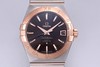 揭秘VS厂欧米茄星座系列间玫瑰金棕色表盘做工真的有大家说的那么好吗？复刻手表一比一手表n厂c厂zf厂vs厂clean厂noob厂测评 商品缩略图3
