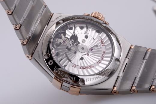 揭秘VS厂欧米茄星座系列间玫瑰金棕色表盘做工真的有大家说的那么好吗？复刻手表一比一手表n厂c厂zf厂vs厂clean厂noob厂测评 商品图4