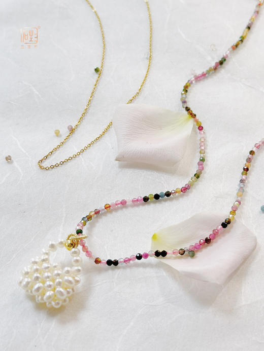 “包治百病”珍珠彩宝多用项链 商品图1