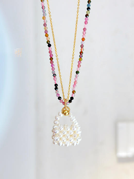 “包治百病”珍珠彩宝多用项链 商品图11