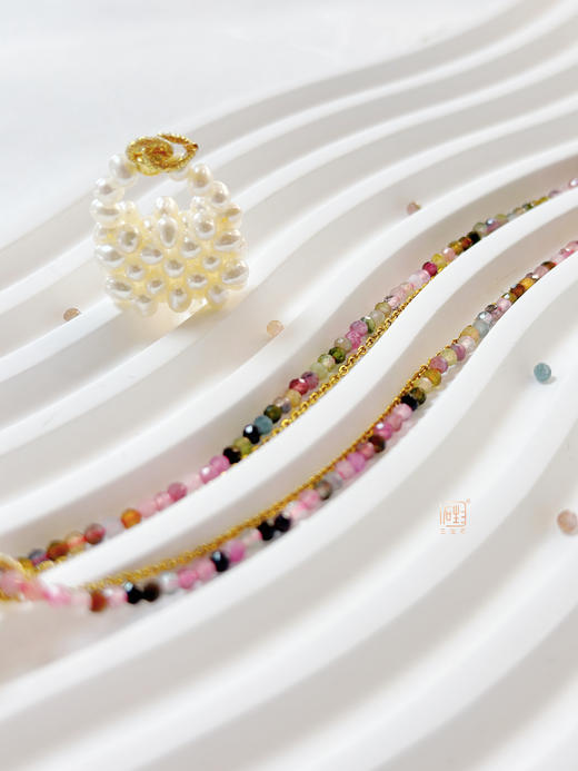 “包治百病”珍珠彩宝多用项链 商品图8