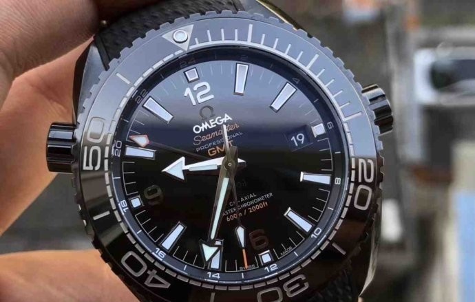 VS厂欧米茄海马系列600米深海之黑腕表评测-VS厂手表实拍