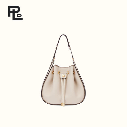 保兰德PLD东方雅奢兰花系列大号幕布手提单肩斜挢水桶包通勤必备女包 商品图1