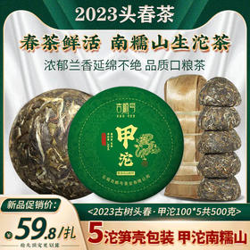 2023春茶现货吉顺号南糯山100g*5沱云南古树普洱生茶沱茶生普茶叶