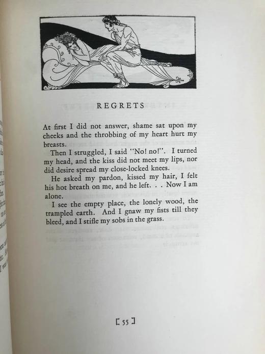 波加尼签名限量版！1926年 皮埃尔·卢维《比利提斯之歌》 数十幅精美插图 漆布精装16开 商品图14