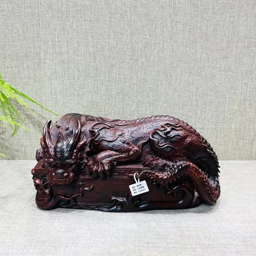 镇水兽°小叶紫檀摆件 商品图0