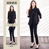 【上衣+裤子】罗蒙女式套装商务通勤气质百搭后摆侧开叉西装两件套女 商品缩略图2