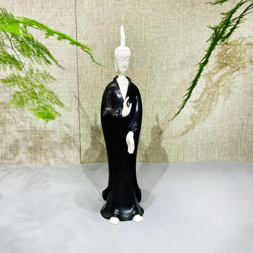 大势至菩萨(单个)°小叶紫檀+猛犸牙 商品图0