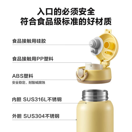 【小家电】北鼎弹盖迷你保温杯CD1010HF 商品图7