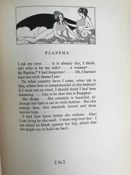 波加尼签名限量版！1926年 皮埃尔·卢维《比利提斯之歌》 数十幅精美插图 漆布精装16开 商品图13