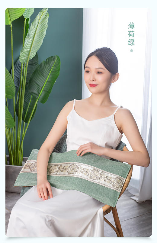 【海盐艾草热敷包】（附赠2个艾绒本草垫包）全身通用，热敷一下，全身轻松 商品图5