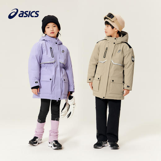 ASICS/亚瑟士童装2023年秋冬男女儿童宽松保暖三防梭织羽绒服 商品图4