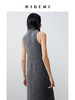 HIDEMI 羊驼毛极简立领背心连身毛衣长裙 商品缩略图7