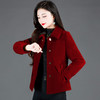 QYM-HSY-I23C050 -Y时尚短款仿貂绒大衣2023年新款冬季小个子加厚保暖毛呢外套 商品缩略图6