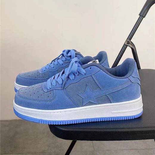 「两款配色」滑板男鞋2023纯色低帮情侣休闲板鞋韩版学生潮流运动女鞋 商品图3