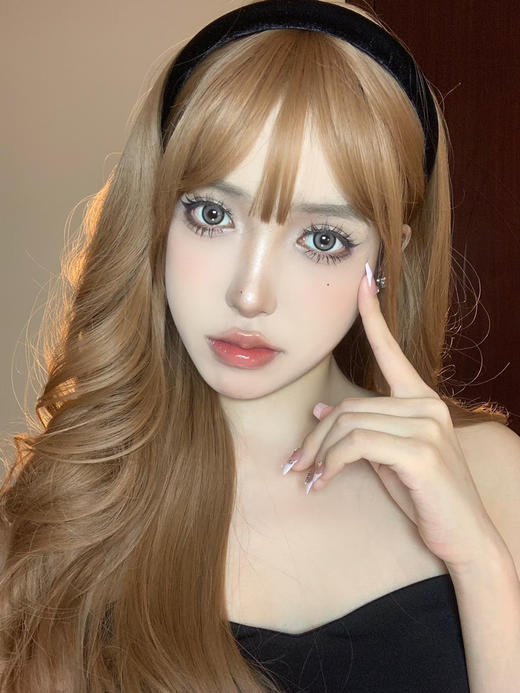 【大直径】Ealla girl- 鹅卵石-14.5mm【年抛 度数0-800度 无525/575】 商品图2