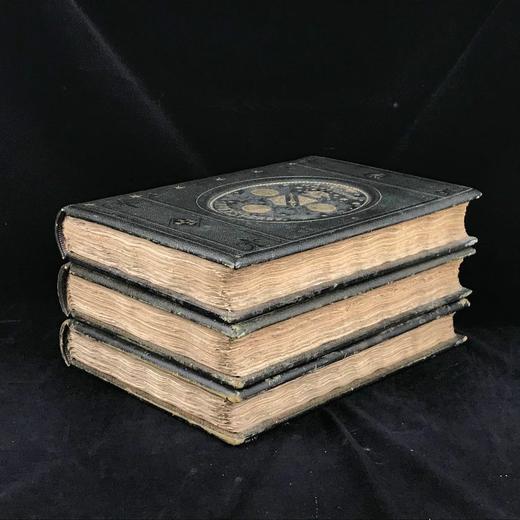 据第一对开本重新珂罗版印刷！约1880年 莎士比亚全集（全3卷） 派顿爵士精美版画插图 全真皮精装 商品图1